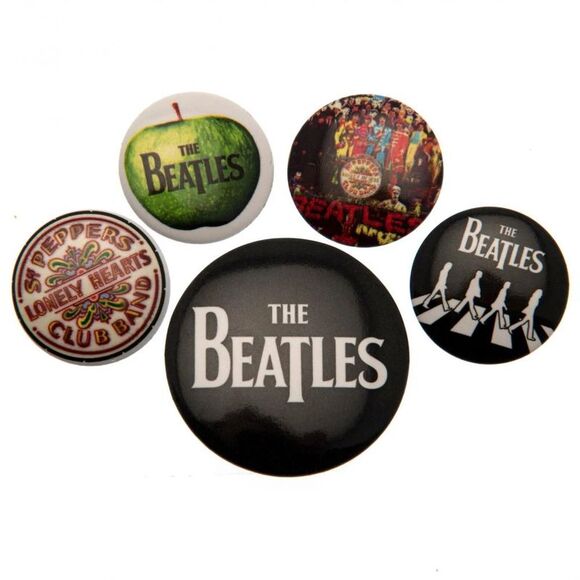 The Beatles Button Set (Pack of 5) / Multicolored - Picture 1 of 2